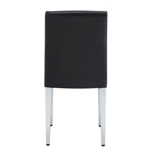 Dining Chairs With Ergonomic Buckle Backrest For Home