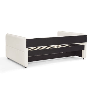 Upholstered Daybed With Pop Up Trundle
