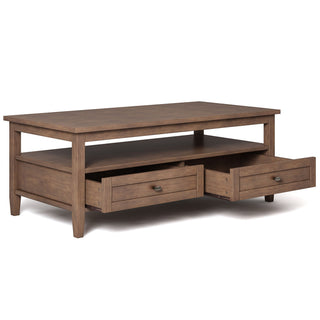 Warm Shaker - Coffee Table With Functional Storage