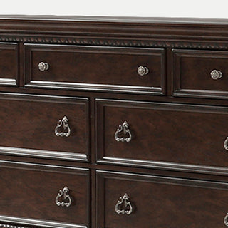 7 Drawer Dresser - Mahogany
