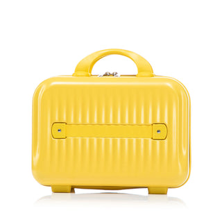 Luggage Set With Cosmetic Case, Combination Lock, Front Opening Design