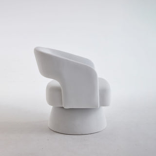 Swivel Barrel Chair With 360 Degree Rotation