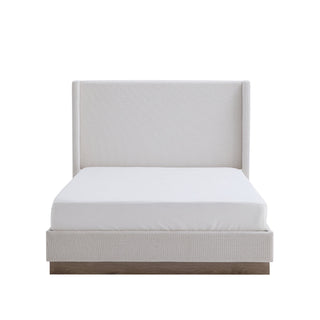 Hale - Upholstered Wingback Bed