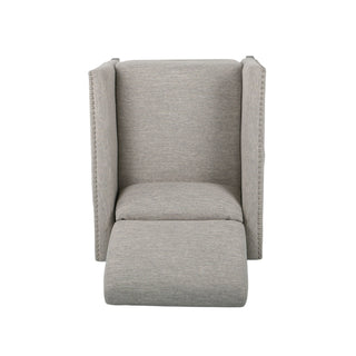 Kiersten - Contemporary Fabric Pushback Recliner