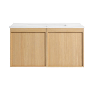 Floating Bathroom Vanity With Sink Combo