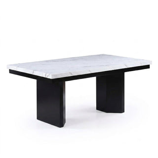 2 Tone Dining Table Set With Upholstered Side Chairs