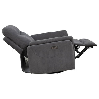 Beacon - Power Swivel Recliner With USB Charging And Adjustable Recline