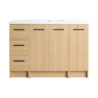 Floating Bathroom Vanity With Sink, Modular Cabinet