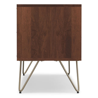 Hunter - TV Media Stand - Umber Brown Stain