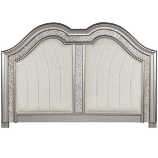 Elegant Bed With Built In Footboard Bench, USB