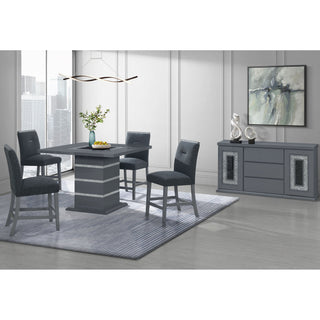 Ariya - Bar Stools (Set of 2) - Dark Gray