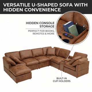 Modular Design Cloud Sofa, Freely Configurable