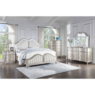 Katerina - Platform Bed With LED Light