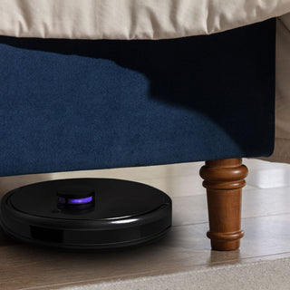 Peyton - Upholstered Bed With 54" High Headboard, Traditional Hand Buttoned Tufting