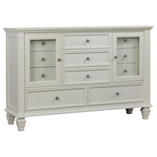 Dennis - 11 Drawer Dresser - Cream White