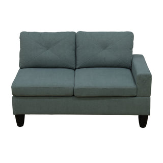 Modular L - Shaped Sectional Sofa 6 Seater 4 Piece Couch With Chaise
