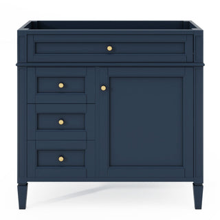 Bathroom Vanity With 2 Drawers And Tip-Out Drawer, Storage Cabinet