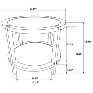 Elliott - Round Coffee Table Set