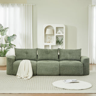 3 Seater With Thickened Armrests Sofa For Living Room