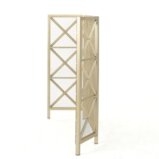Margaret - 3 Panel Fireplace Screen Iron