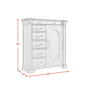 Kings Court - Storage Bedroom Set