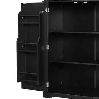 Bathroom Storage Cabinet With Multifunctional Storage Space, Drawer With Slide Rails, Adjustable Shelf
