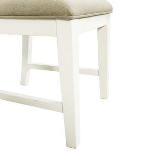 Park Creek - Ladder Back Side Chair (Set of 2) - Cottage White Finish