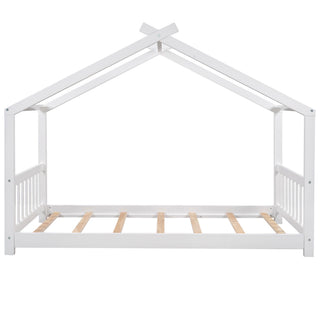 House Platform Bed With Headboard And Footboard, Roof Design