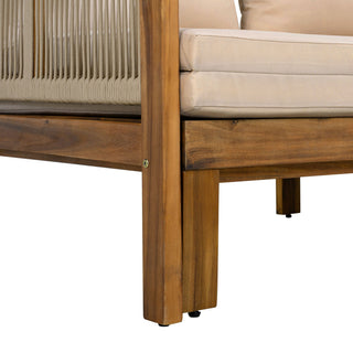 Outdoor 3 Seat Patio Sunbed