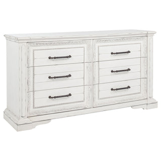 Bedroom Set With LED Lighting And Carved Moldings