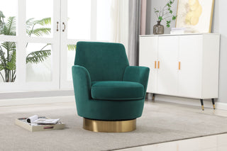 Teddy Swivel Barrel Chair, Swivel Accent Chairs Armchair For Living Room