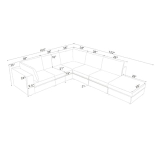 Reversible Modular Sectional