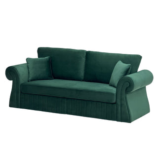 3 Seater Sofa With Pocket Coils And Foam Cushion, Removable Seat