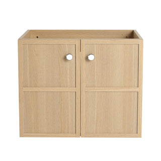 Modern Wall Mounted Bathroom Vanity With Soft Closing Doors