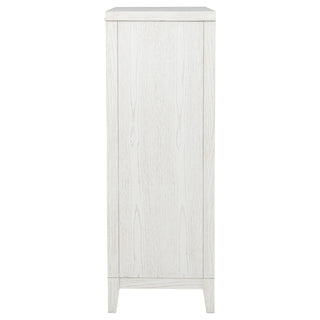 Inverness - 5 Drawer Bedroom Chest - White