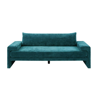 Upholstered 3 Seater Sofa With Wide Armrests