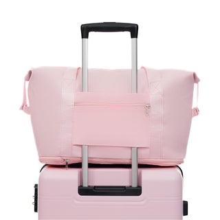 6 Piece Lightweight Hardshell Luggage Set With Double Spinner Wheels, Password Lock