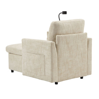 Multifunctional Recliner Sofa With Storage And Phone Bracket