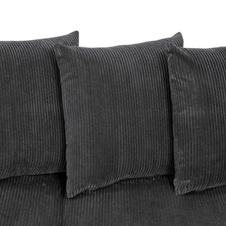 Large Seating Modular Sleeper Sectional - Dark Gray