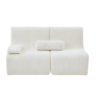 Modern Sectional Loveseat With Ergonomic Design