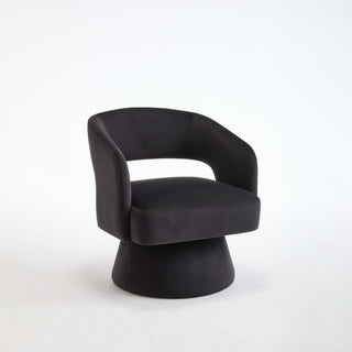 Swivel Barrel Chair With 360 Degree Rotation