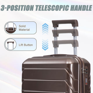 Spinner Luggage Set With Combination Lock