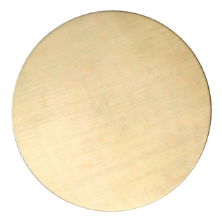 Johnsen - Cross Hatch Pattern Accent Table - Antique Gold