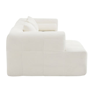 Sectional Free Combined Sofa With 2 Side Pockets