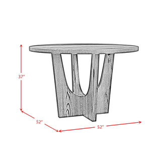 Oregon - 5 Piece Counter Height Dining Set (Round Counter Table And Four Chairs)
