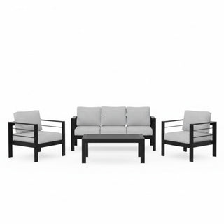 Outdoor Patio Set With All-Weather Thick Cushions