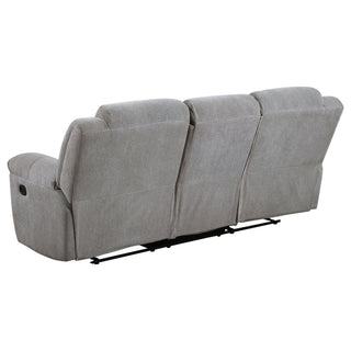 Sebring - Reclining Sofa With Manual Recline - Gray