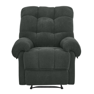 Manual Recliner, Padded Footrest
