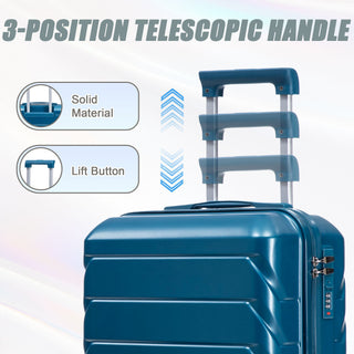 Spinner Luggage Set & Combination Lock