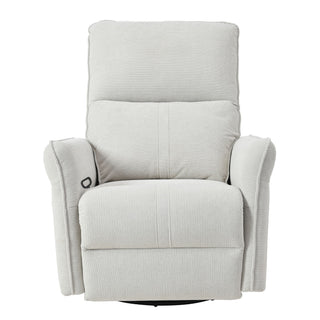 270° Power Swivel Rocker Glider Recliner Chair With USB Ports